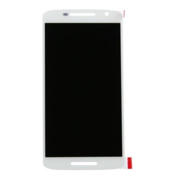 Complete WHITE screen (LCD + Touchscreen) - Motorcycle X Play  Moto X Play - 1