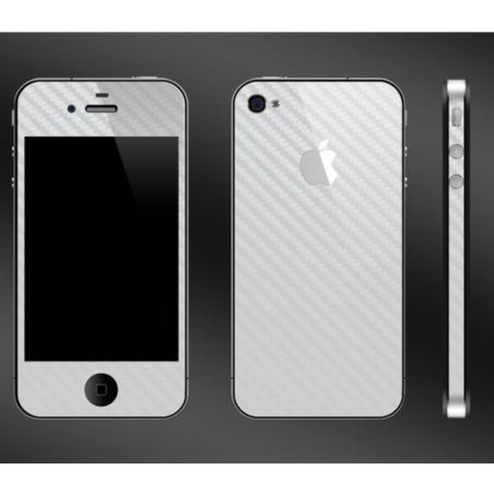 Skin sticker protection look Carbon IPhone 4