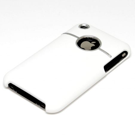 Schale "Silver Line" Rosa für iPhone 4, 4S