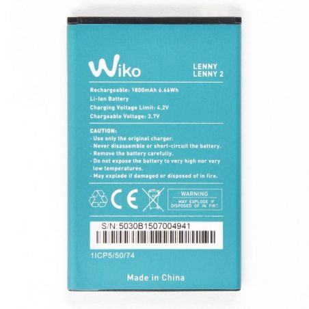 Battery (Official) - Wiko Lenny 2  Wiko Lenny 2 - 1