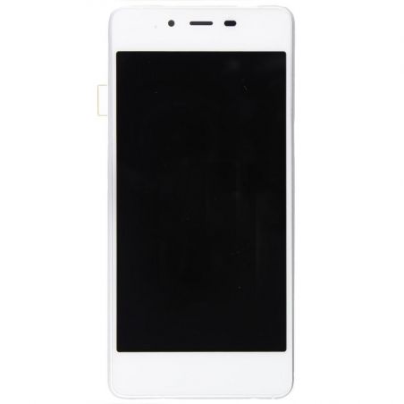 Achat Ecran complet Blanc & Argent (LCD + Tactile + Châssis) (Officiel) - Wiko Highway Pure SO-9919