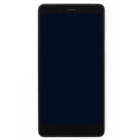 Vollbild Schwarz & Gold (LCD + Touch + Frame) (offiziell) - Wiko Highway Pure  Wiko Highway Pure - 4