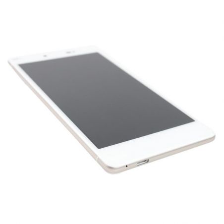 Complete assembled screen (LCD + Touch + Frame) Gold and White (Official) - Wiko Fever 4G  Wiko Fever 4G - 2