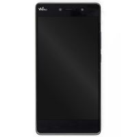 Complete assembled screen (LCD + Touch + Frame) Grey and Black (Official) - Wiko Fever 4G  Wiko Fever 4G - 3
