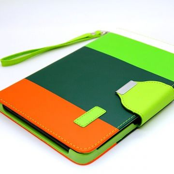 Rainbow Portfolio Stand Stand Case iPad Mini