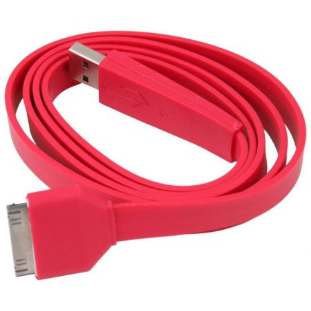 Flacher und kräftiger USB Kabel für IPhone IPad und IPod