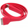 USB Kabel plat gekleurd voor iPhone IPad iPod