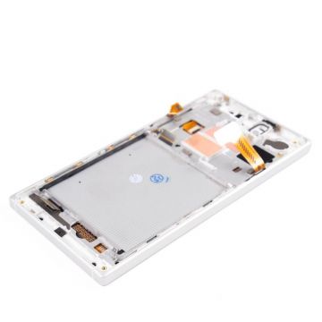 Complete WHITE screen (LCD + Touch + chassis) - Lumia 830  Lumia 830 - 4