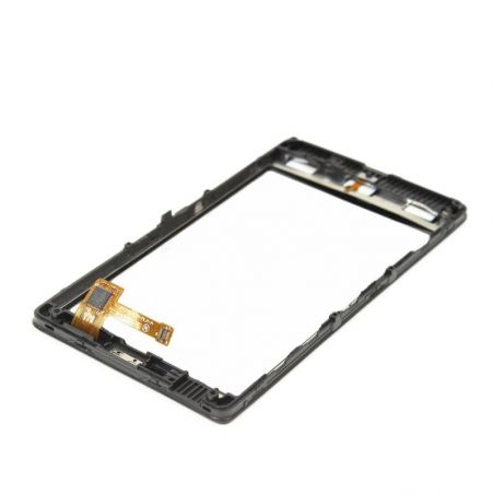 Achat Vitre tactile Noire + châssis - Lumia 820 SO-2071