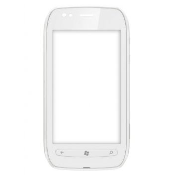 Touch panel White + Frame - Lumia 710  Lumia 710 - 1