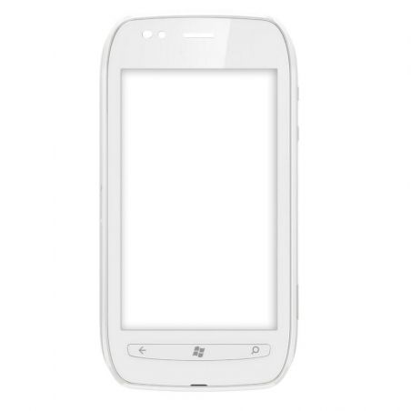 Touchpanel Weiß + Rahmen - Lumia 710  Lumia 710 - 1