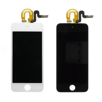 Touch Glass & LCD Screen & Full Frame for iPod Touch 5th Generation White