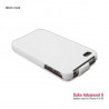 Hoco White Leather Cover Case iPhone 4 4S