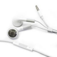 Headset mit Mikrofon und Lautstärke Steuerung für iPhone iPod iPad