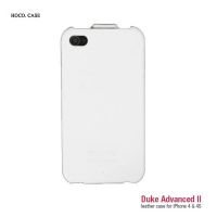 Achat Housse Cuir Blanc Hoco iPhone 4 4S COQ4X-122X