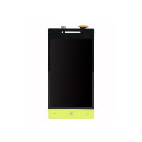 Vollbild (LCD + Touchscreen) GELB - HTC 8S  HTC Windows Phone 8S - 1