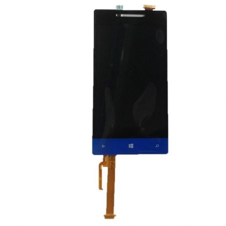 Full screen (LCD + Touchscreen) BLUE - HTC 8S  HTC Windows Phone 8S - 1