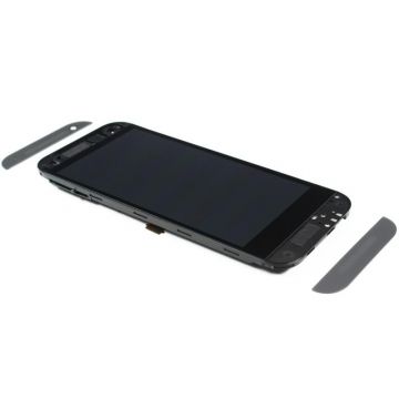 Volledig zwart scherm (LCD + Aanraking + Frame) - HTC One Mini 2  HTC One Mini 2 - 2