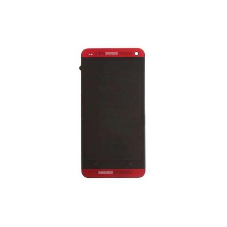 Achat Ecran complet ROUGE - HTC One (M7) SO-9184