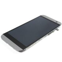 Compleet ZWART scherm (LCD + Touch + Frame) - HTC One M8  HTC One M8 - 2