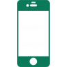 Gekleurde screen protector iPhone 4/4S Voorkant Glanzend