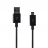 Black USB microphone cable for Samsung