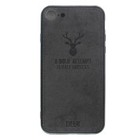 Deer" shell with iPhone 6 Plus / 6S Plus leather effect
