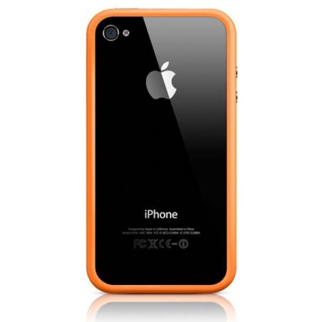 Achat Bumper - Contour TPU Orange IPhone 4 & 4S COQ4X-023X