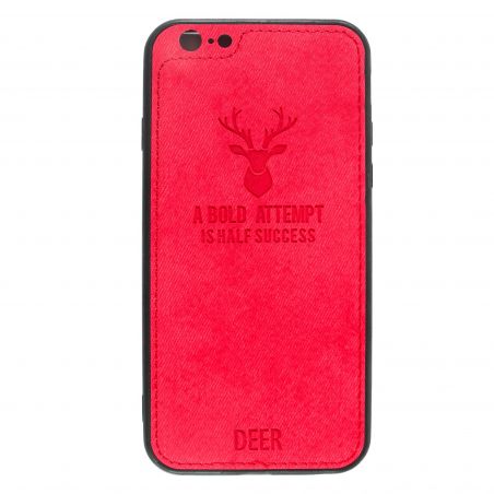 Deer" shell with iPhone 6 / 6S leather effect