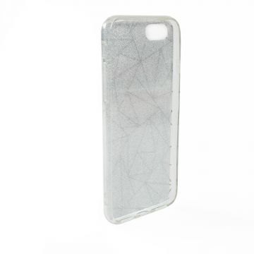 TPU glitter shell en iPhone 8 / iPhone 7 geometrische vormen  Dekkingen et Scheepsrompen iPhone 8 - 9