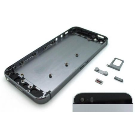 Frame and metallic border for iPhone 5﻿s Silver  Spare parts iPhone 5S - 4