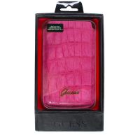 Guess Croco Pink Pink Universal Croco Cover Guess iPhone 5 5S SE - 1