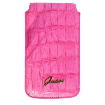 Guess Croco Pink Pink Universal Croco Cover Guess iPhone 5 5S SE - 3