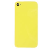 iPhone 4S back cover yellow  Back covers iPhone 4S - 1