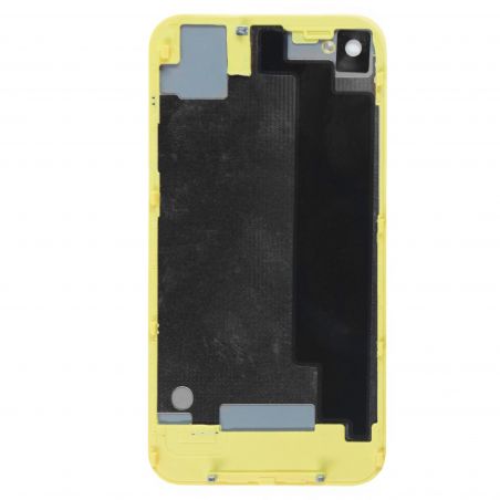 Achat Face arrière de remplacement jaune pour iPhone 4S IPH4S-085X