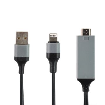 Lightning to HDMI/HDTV iPhone and iPad adapter cable