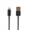 USB kabel - 3 meter zwart - iPad, iPhone, iPod