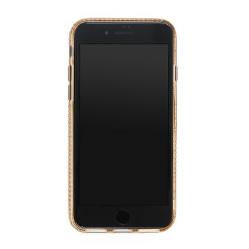 Transparante TPU shell met iPhone 8 / 7 strass randen  Dekkingen et Scheepsrompen iPhone 7 - 1