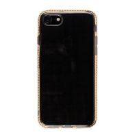 TPU soft case Transparent Edge in rhinestone iPhone 6 / 6S