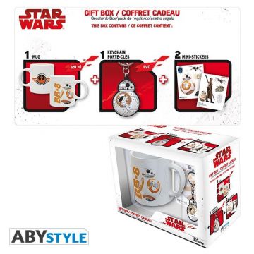 STAR WARS - BB8 Pack[Mug + Keychain + Stickers]  Star Wars - 1