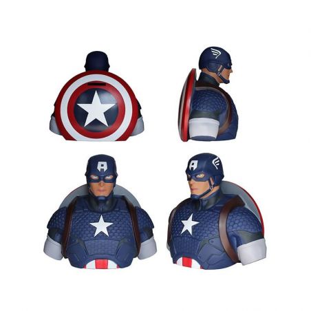 MARVEL - Captain America Piggybank für Amerika  Wundern - 1