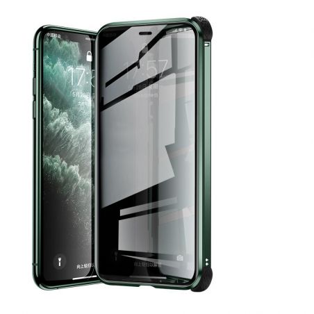 Case 360 iPhone 11 Pro (Magnetic lock + Tempered glass)