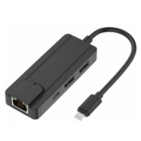 Achat Adaptateur Ethernet lightning + 2 USB