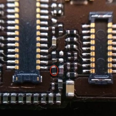 FL4: iPhone 4 LCD-probleem met iPhone 4  Microcomponenten iPhone 4 - 1
