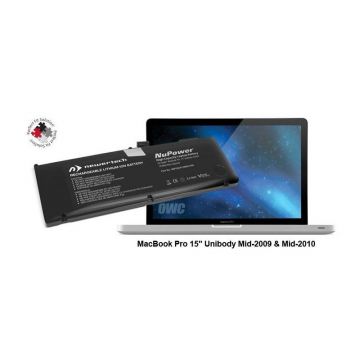 NuPower NewerTech Batterie - MacBook Pro 15" 2009/10  MacBook Pro 15" Unibody Anfang 2009 (A1286 - EMC 2255) - 1