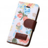Flower style Portfolio Stand Case iPhone 5/5S/SE