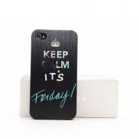 Hardcase voor iPhone 4 4S "Keep calm it's friday"  Dekkingen et Scheepsrompen iPhone 4 - 3