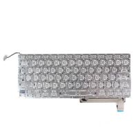 AZERTY Keyboard - MacBook Pro 15" Unibody Keyboard  MacBook Pro 15" Unibody spare parts End of 2008 (A1286 - EMC 2255) - 1