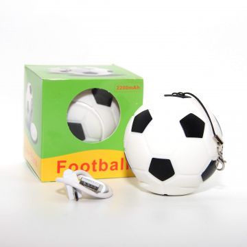 Außenbatterie -  Power Bank 2200 MAH "Fußball" für iPod, iPhone und iPad  Accueil - 2