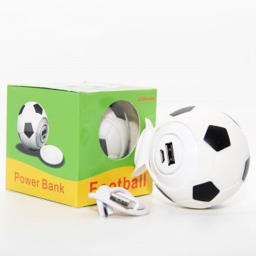 externe batterij - Power Bank 2200 MAH "voetbal"  voor iPod, iPhone en  iPad  Accueil - 3